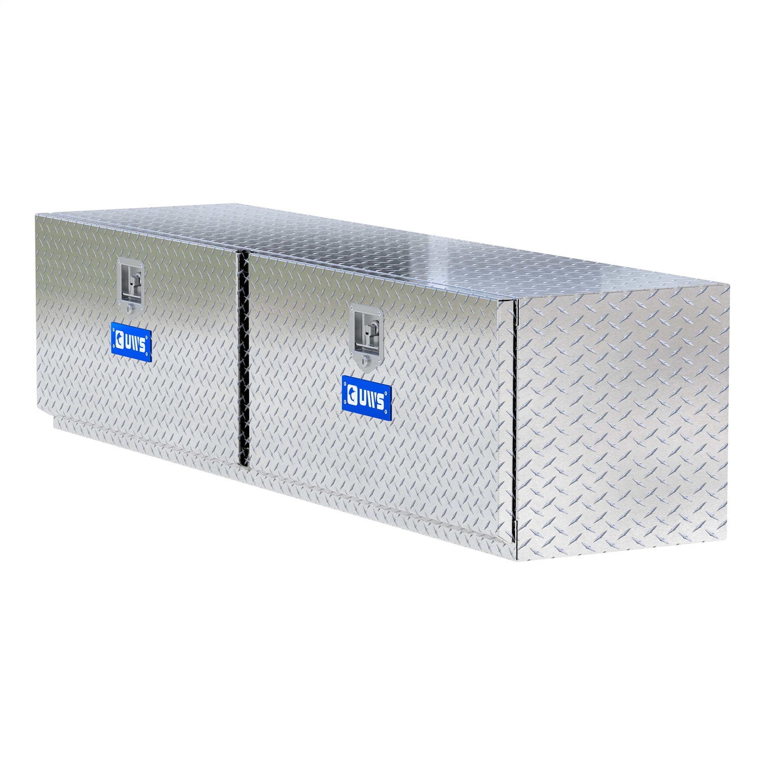 UWS TBUB-72 Bright Aluminum 72in. Double-Door Underbody Tool Box (LTL Shipping Only)