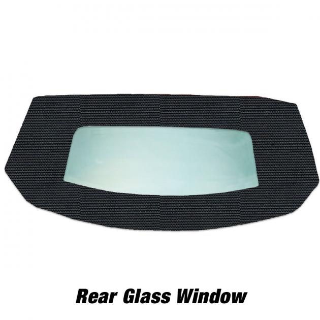 Kee Auto Top HG0159TN09SDX Convertible Rear Window - Vinyl, Direct Fit