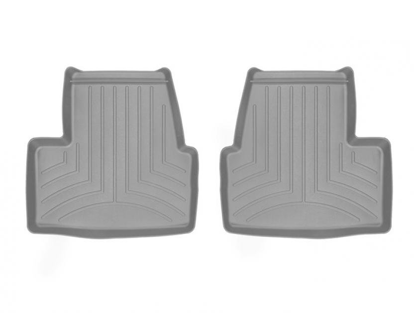 Weathertech 469382, Floor Liner, DigitalFit (R), Molded Fit, Raised Channels With A Lower Reservoir, Gray, High-Density Tri-Extruded Material, 2 Piece