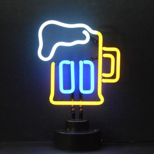 Neonetics Neon Sculptures, Beer Mug Neon Sculpture