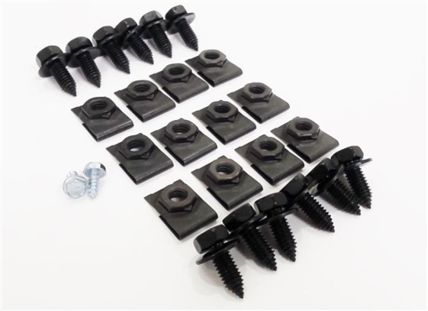 Redline Restomotive 1970-1973 Chevrolet Camaro Front Spoiler Attaching Hardware Set (Standard & RS)