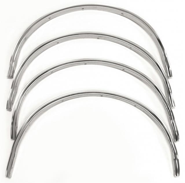 Cutlass 442 Wheel Well Molding, Set, 1968-1969