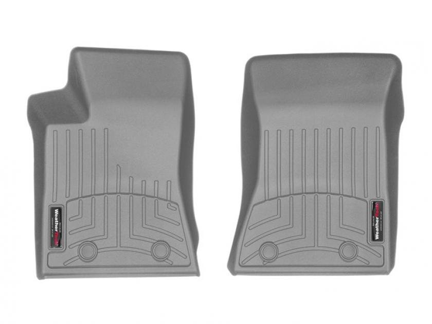 Weathertech 4612221, Floor Liner, DigitalFit (R), Molded Fit, Raised Channels With A Lower Reservoir, Gray, High-Density Tri-Extruded Material, 2 Piece
