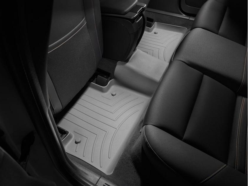 Weathertech 4610032, Floor Liner, DigitalFit (R), Molded Fit, Raised Channels With A Lower Reservoir, Gray, High-Density Tri-Extruded Material, 1 Piece
