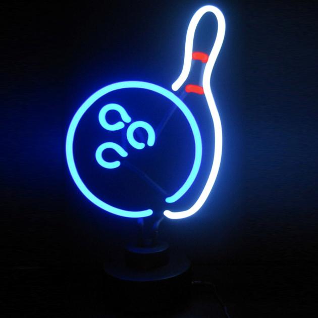 Neonetics Neon Sculptures, Bowling Neon Sculpture