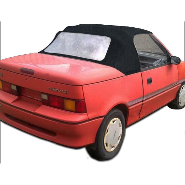 Kee Auto Top CF4216WC14SF Convertible Top - Black, Cloth, Direct Fit