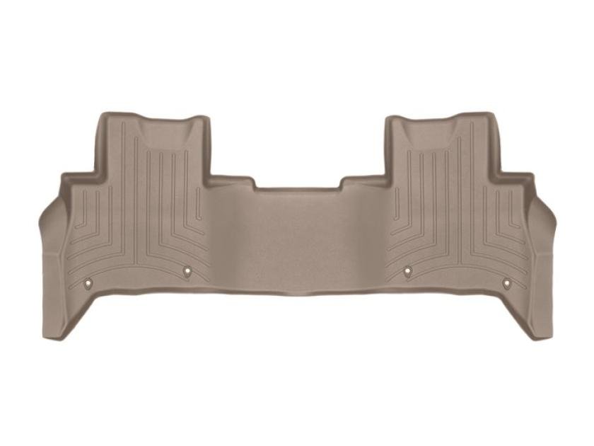 Weathertech 454806, Floor Liner, DigitalFit (R), Molded Fit, Raised Channels With A Lower Reservoir, Tan, High-Density Tri-Extruded Material, 1 Piece