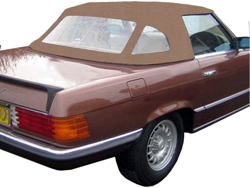 Kee Auto Top CF4145WC07SF Convertible Top - Beige, Cloth, Direct Fit