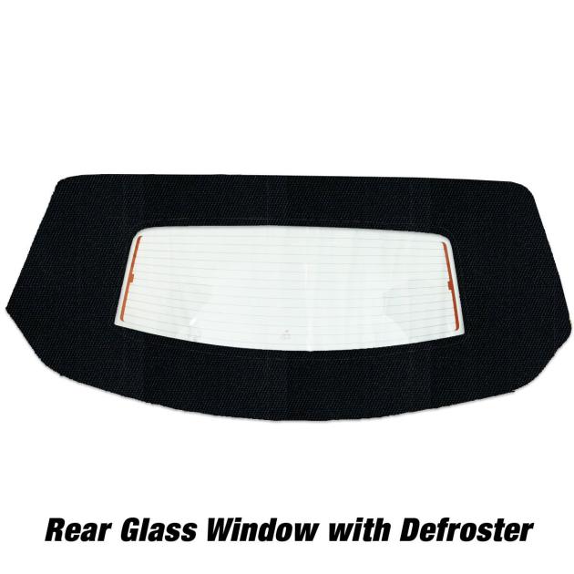 Kee Auto Top HG0455DF15TFDO Convertible Rear Window - Cloth, Direct Fit