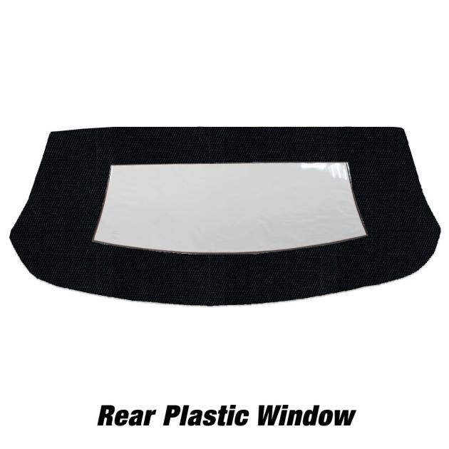 Kee Auto Top CF4207CO15TFDO Convertible Rear Window - Cloth, Direct Fit