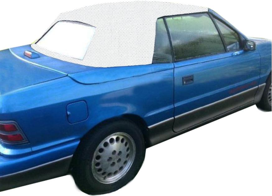 Kee Auto Top CD3054TO06SDX Convertible Top - White, Vinyl, OE Replacement, Direct Fit