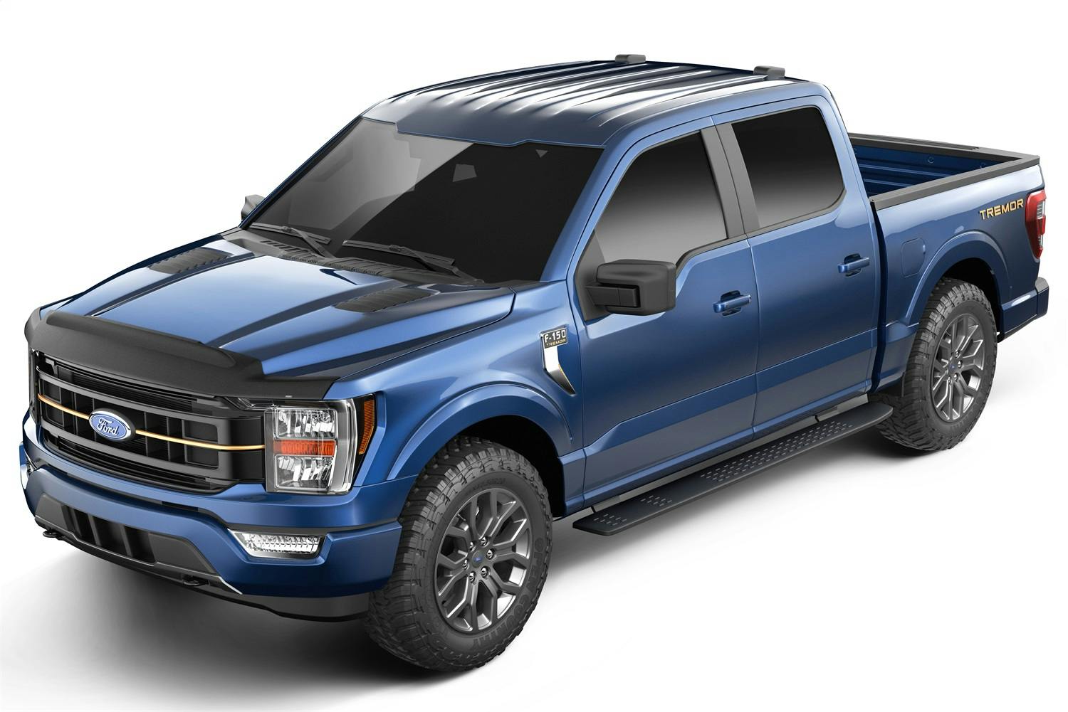 Husky Liners 2830229 Aeroskin II Hood Protector; Matte Black Low Profile
