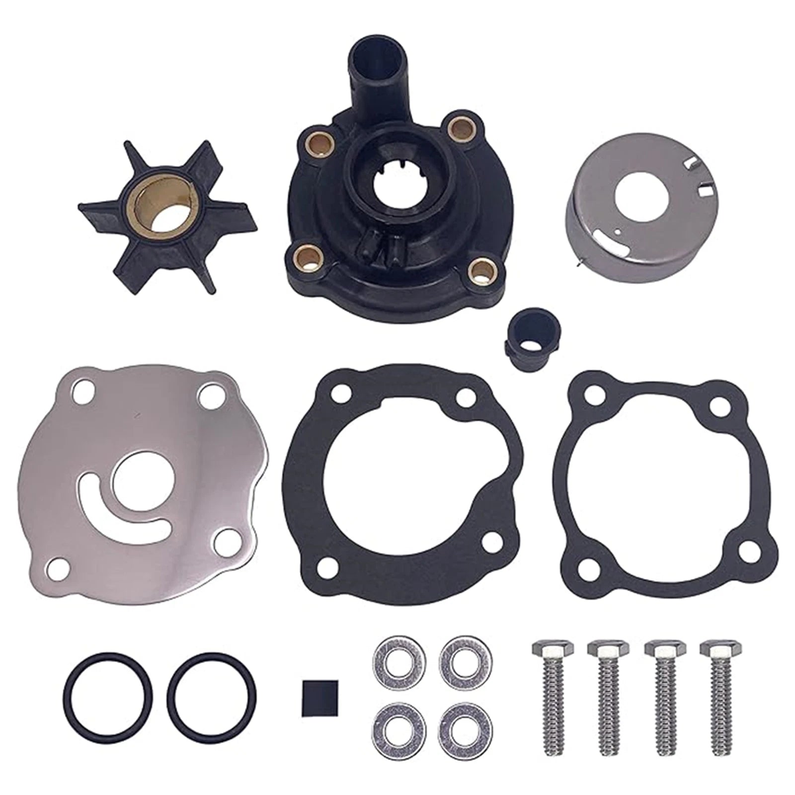 Water Pump Kit Impeller for Johnson Evinrude 18 25 28 HP (1979–1998) 0395270 395270