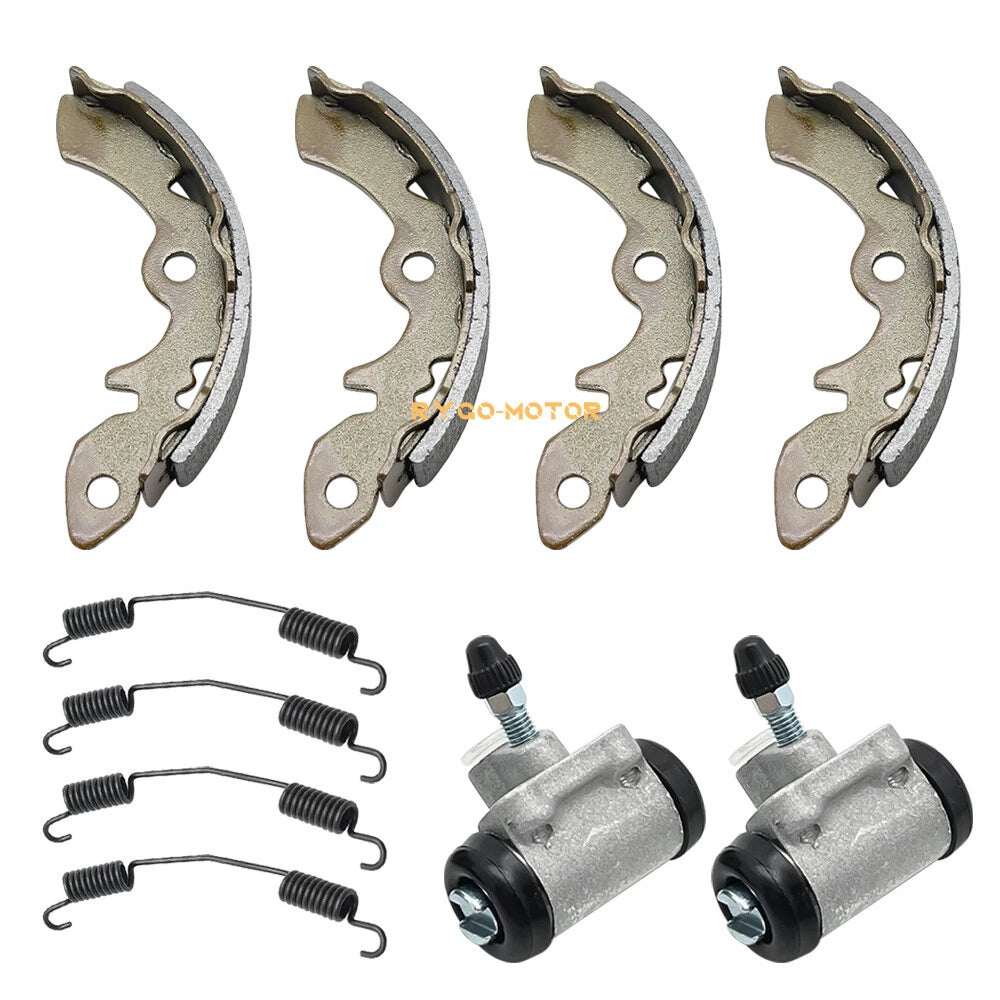 Front Brake Wheel Cylinders w/Shoes for Suzuki QuadRunner 300 (1987–1989)