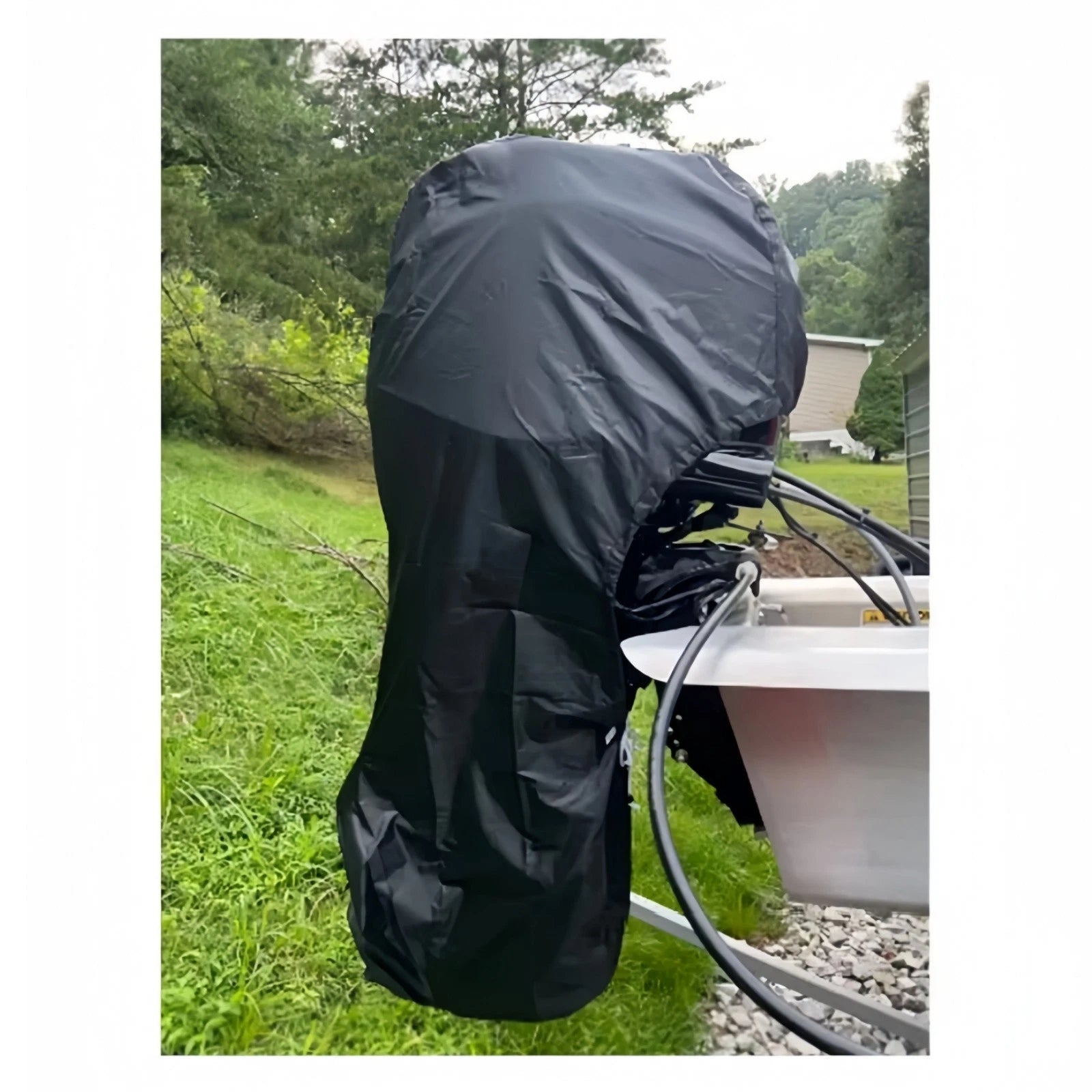Boat Cover for Yamaha 100-150 HP Outboard Motor (Waterproof)