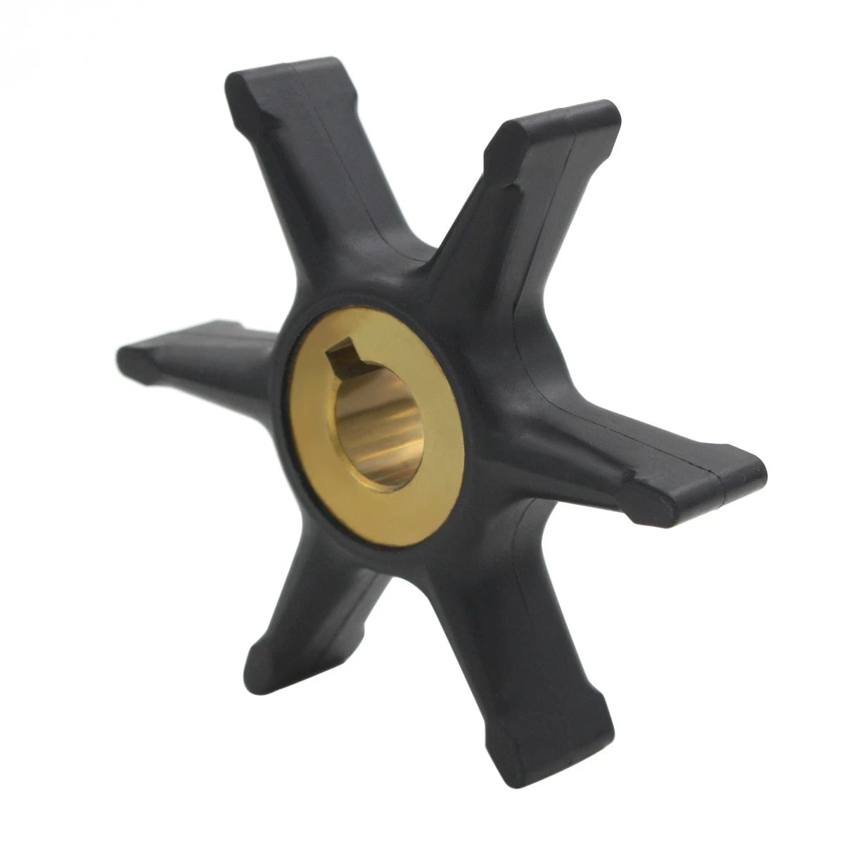 Impeller & Key for Johnson Evinrude 3HP 4HP 5HP 5.5HP 6HP (1970–1990) 277181 434424 18-3001