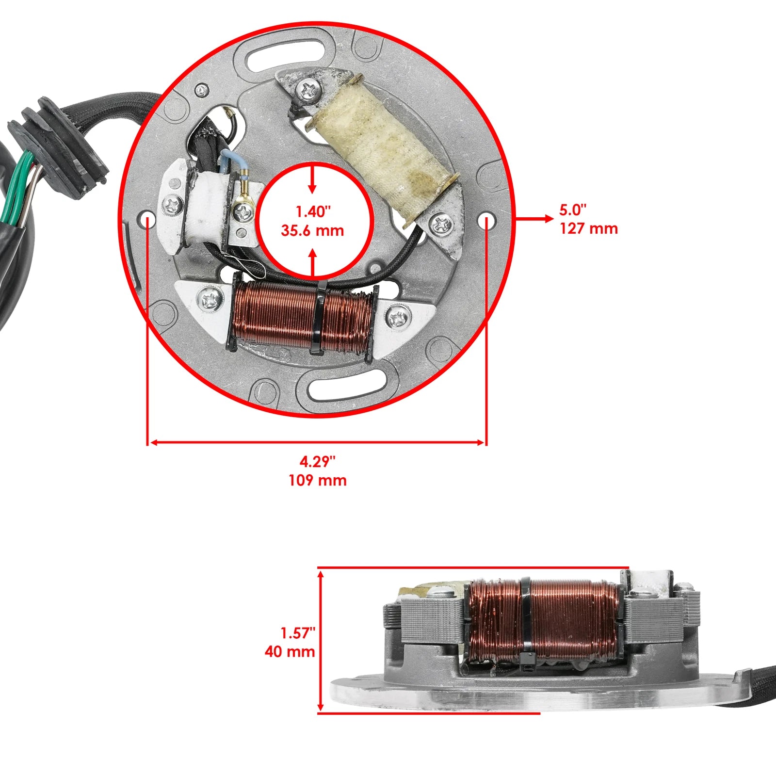 Stator for Yamaha Waverunner 650 WR650 (1990–1995)
