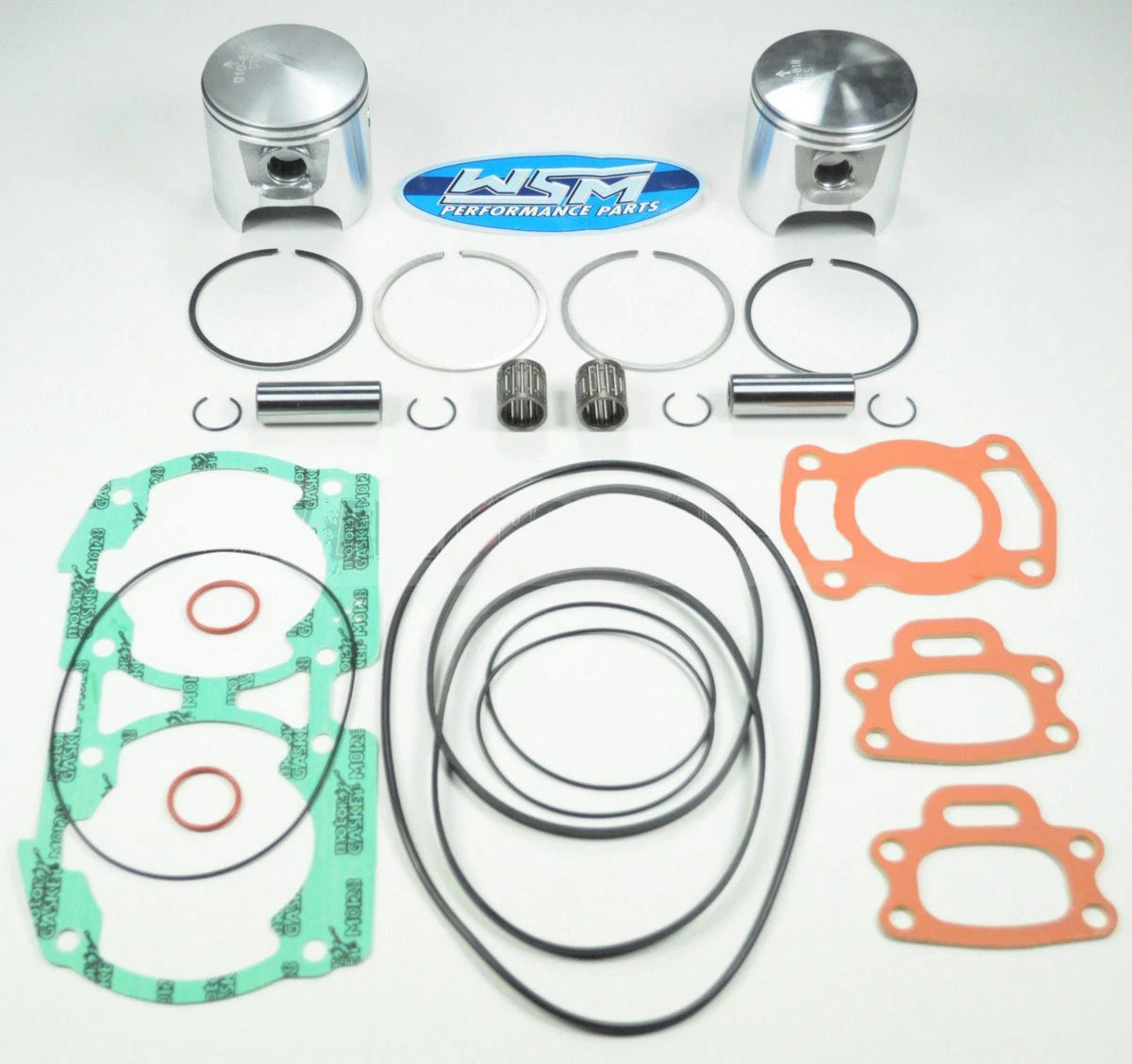 Top End Rebuild Kit for Sea Doo 650 657 SPX GTX XP (1990–1999) - Piston Gasket .5Mm Over
