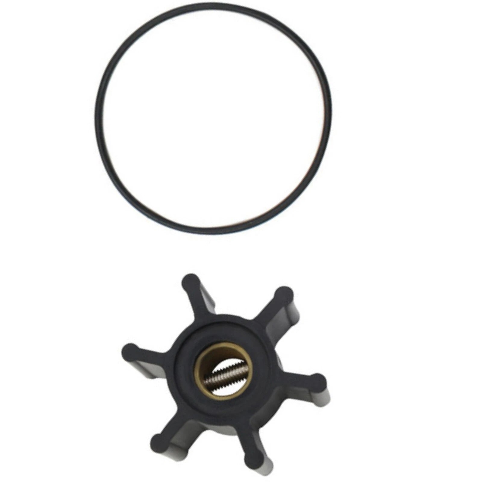 Impeller with O-ring for Yanmar 2GM20 3GM30 3YM20 (128990-42200, Jabsco 653-0001)