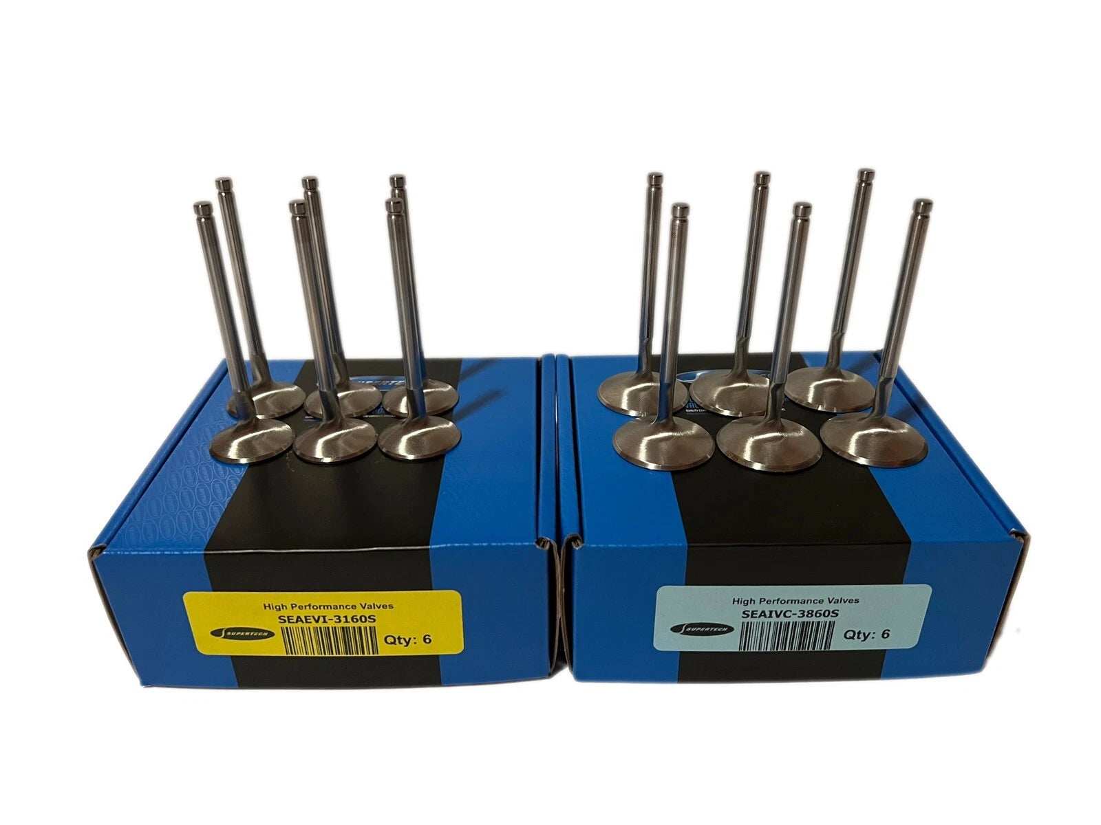 Set of 4 Inconel Exhaust Valves for SeaDoo RXP RXT (4TEC/ACE)