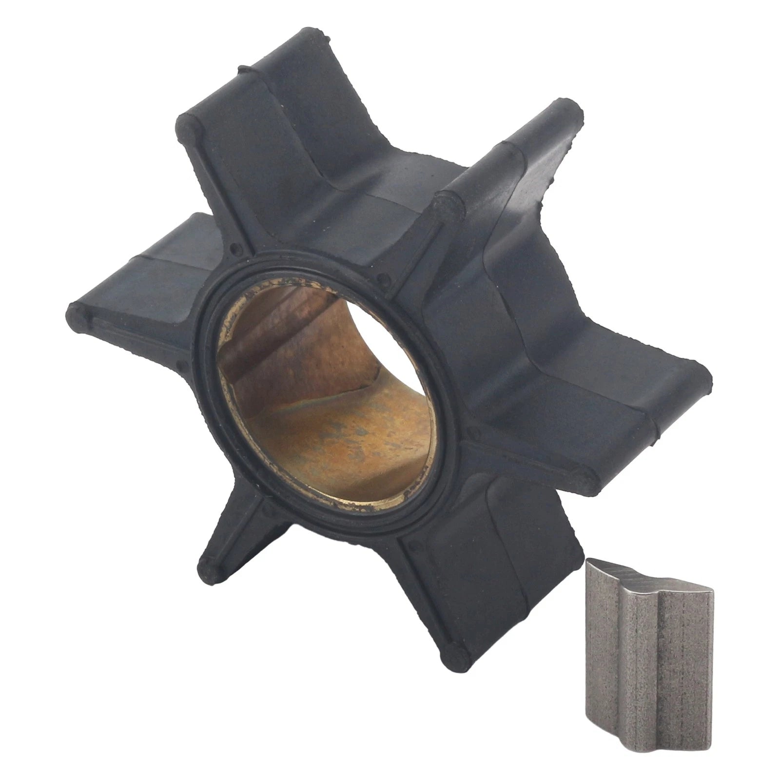 Water Pump Impeller & Key for Mercury 30-70 HP 2-Stroke Outboard (1990–2023) 47-89983T