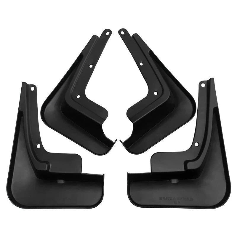 Set of 4 Mud Flaps Slash Guards for Hyundai Santa Fe (2019–2020)