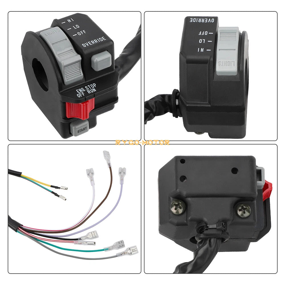 Handlebar Start Switch Control for Polaris Magnum 425, Big Boss 250/300/400L (1995)