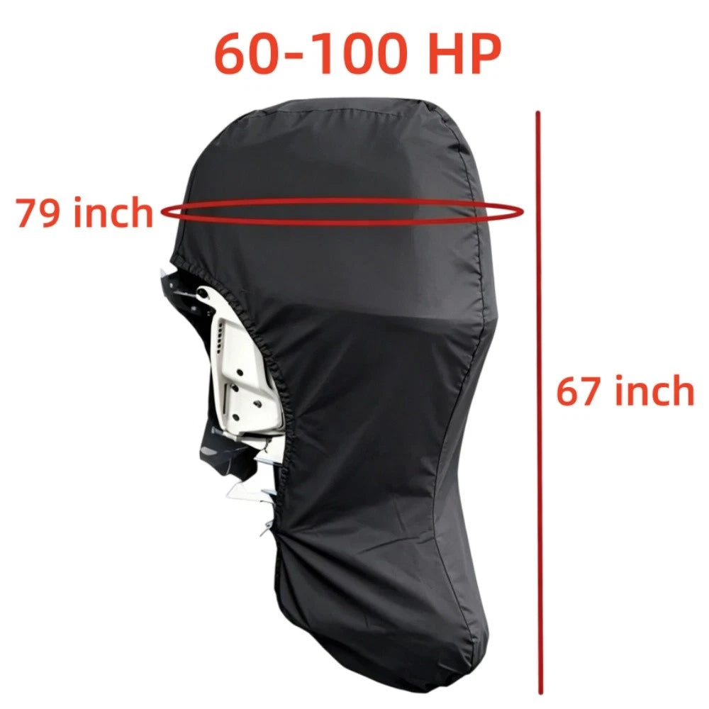 Heavy-Duty Engine Cover for Honda 60 75 90 100 HP Outboard (Year Range)