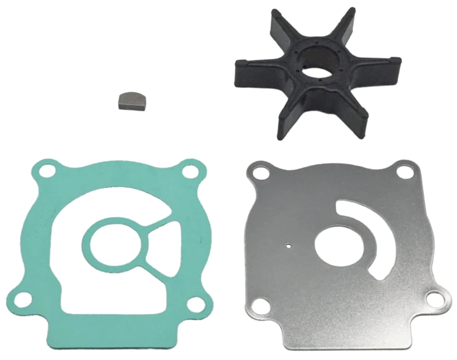 Outboard Water Pump Impeller & Gasket Set for Suzuki 2S (17461-96312, 17472-96303)