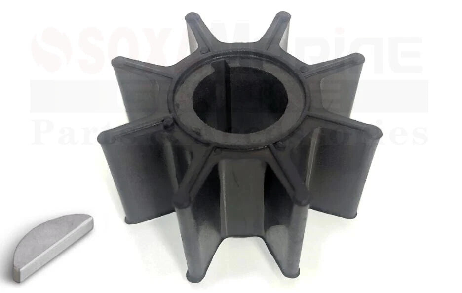 Impeller with Key 334-65021-0 for Nissan Tohatsu 9.9 15 18 20 HP