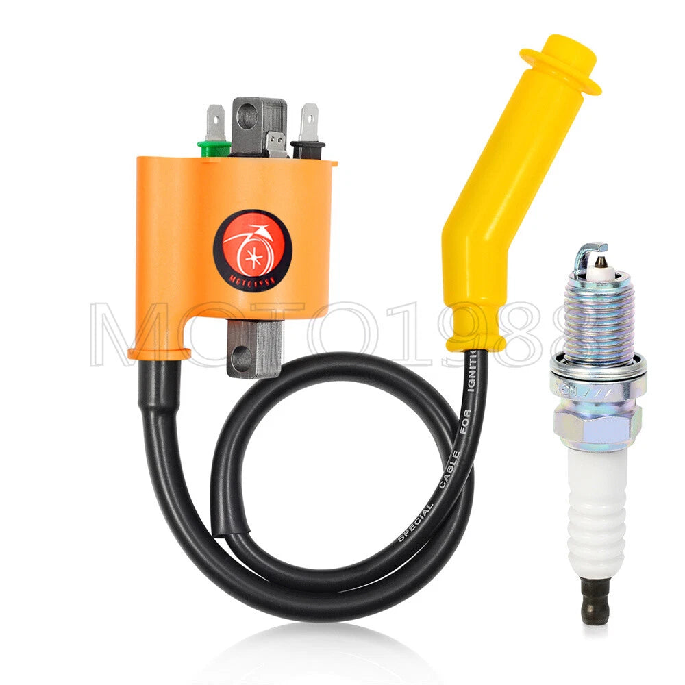 Ignition Coil & Spark Plug for Honda ATV Rancher 420 TRX420 (2007–2013)