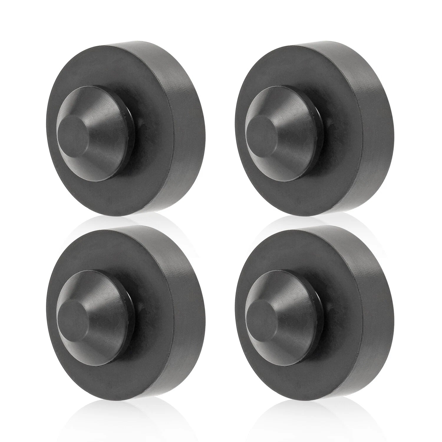 Set of 4 Rubber Pads for Yamaha Big Wheel BW80 BW200 FZ8 FZ600 FZR600R (22W-24741-00)