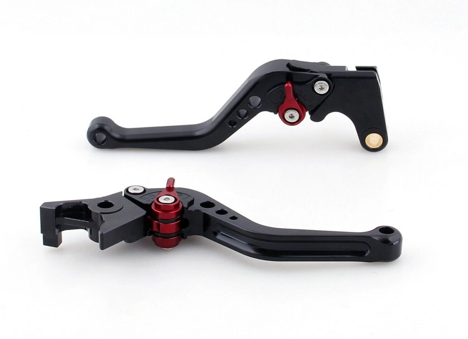 Short Brake Clutch Levers for Honda CBR650F/CB650F (2014–2015) (F-18/H-650) Black