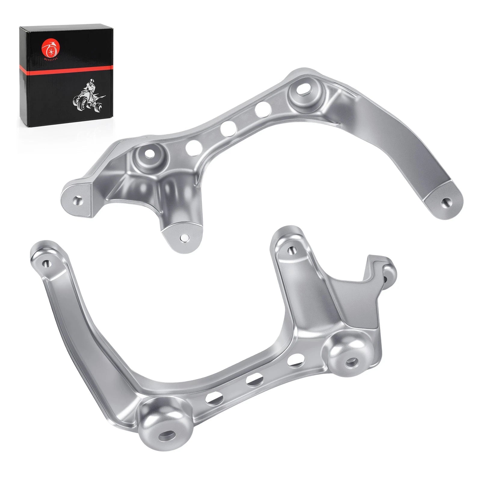 Set of 2 Front Fender Bracket Headlight Mounts for Yamaha Raptor 350 (2004–2006)