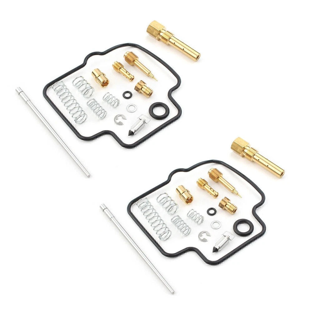 2X Carburetor Repair Rebuild Kit for Suzuki Ozark 250 LT-F250 (2002–2009, 2012)
