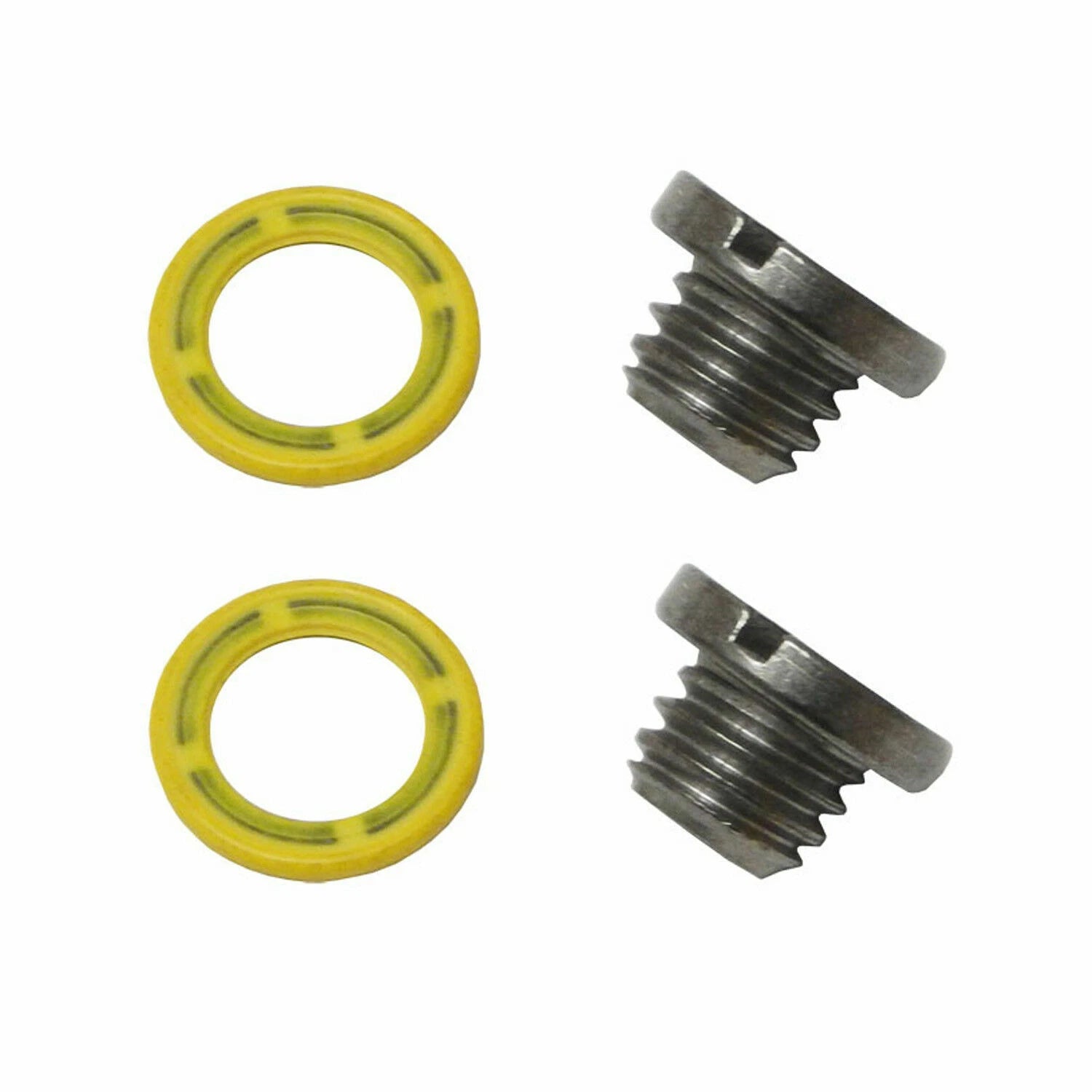 2Pcs Drain Screw Kit for Mercury Marine MerCruiser (10-79953Q04, 18-2244)