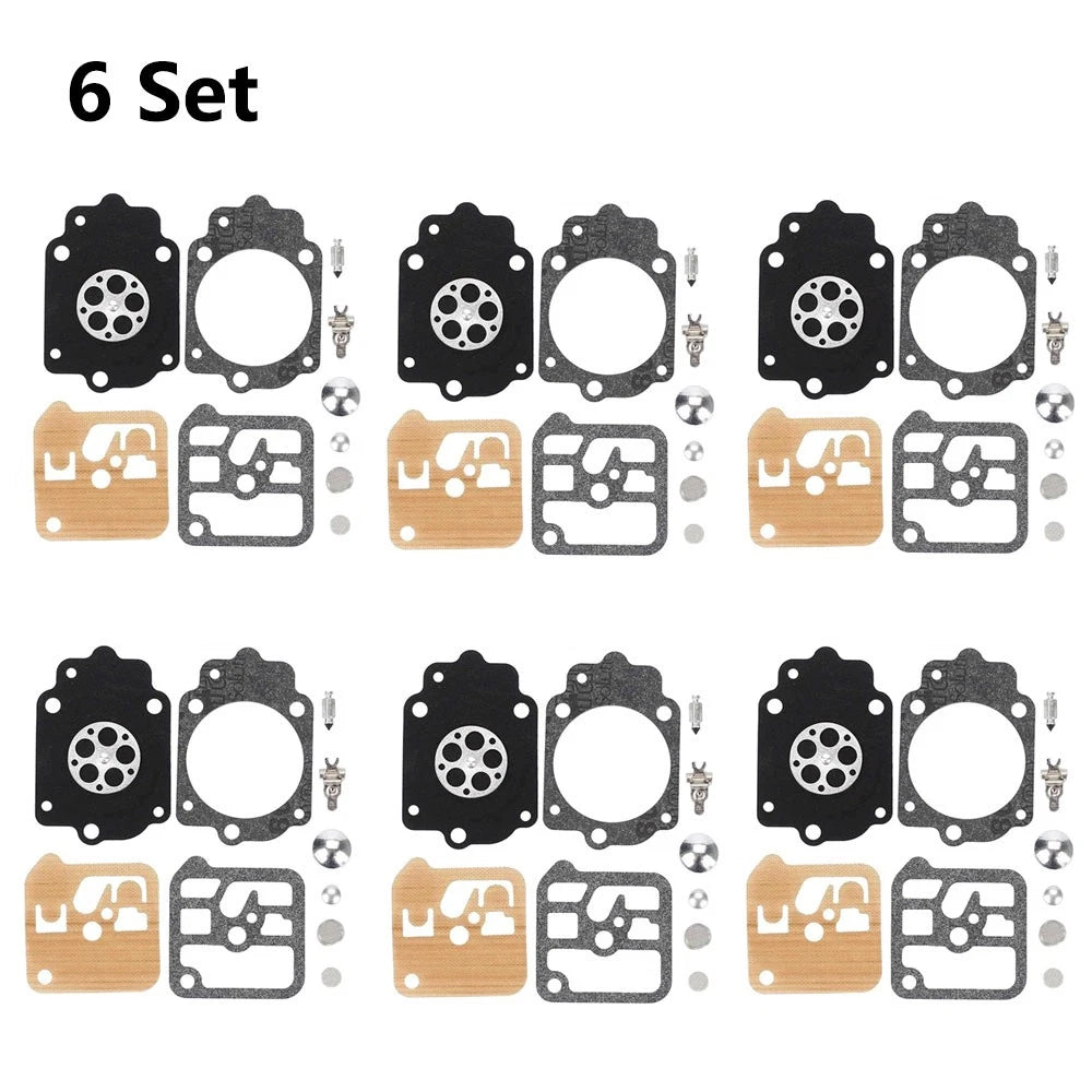 6x Carburetor Gasket Kit for Stihl Chainsaw (RK-34HK, RK-32HK)