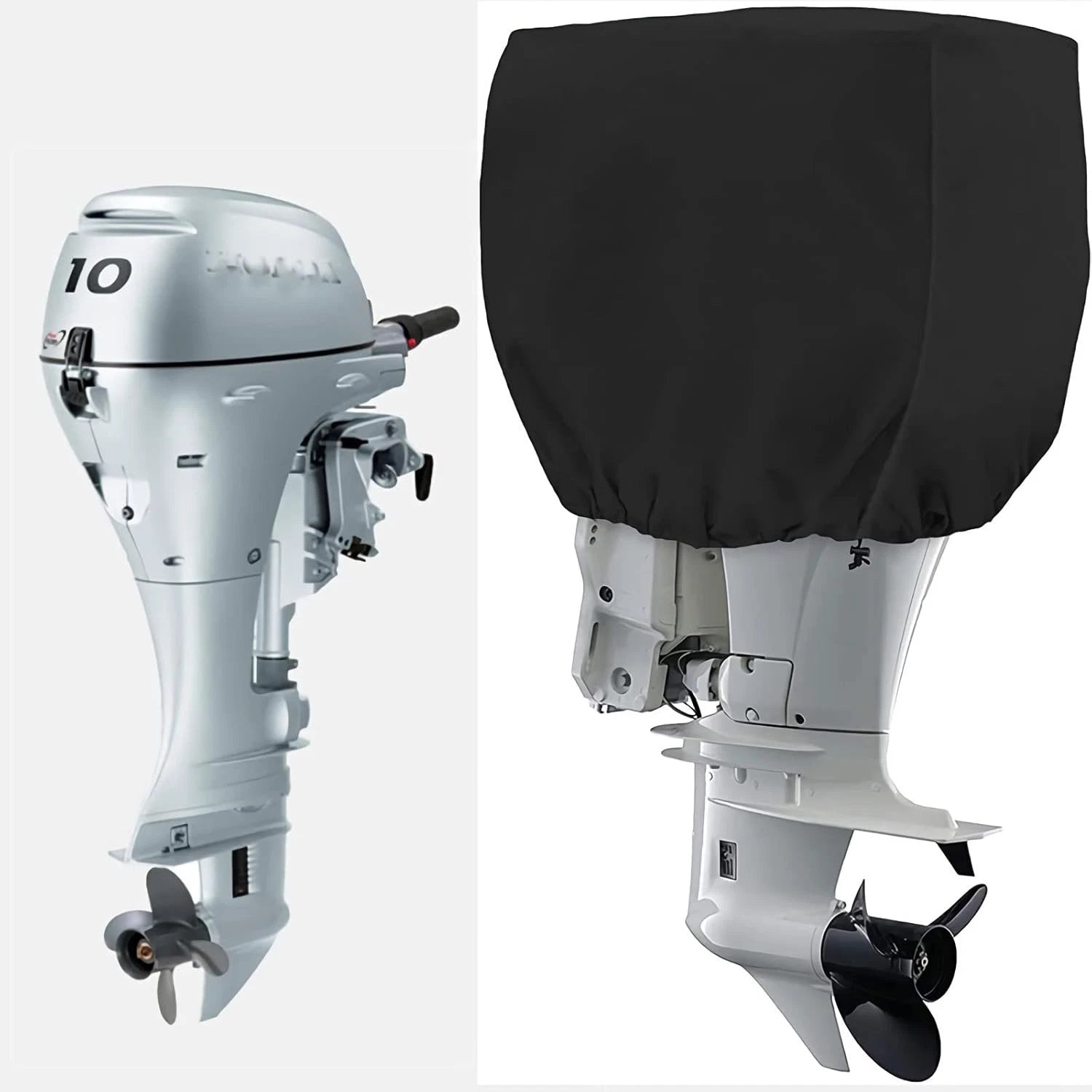 Outboard Motor Engine Storage Cover for Boat (100-150 HP) Waterproof