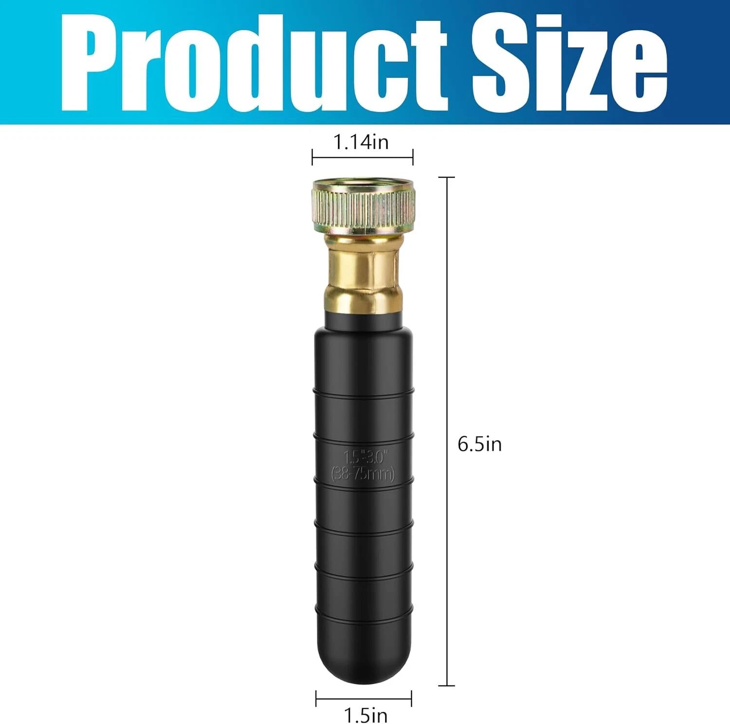 1.5"-3" Drain Blow Bag for Universal Use (Fits )