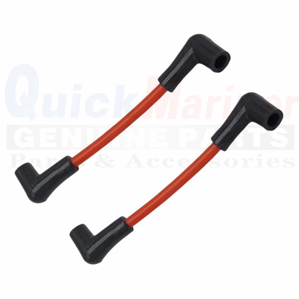 2X 18-8816-1 Spark Plug Wire Leads for OMC Johnson Evinrude