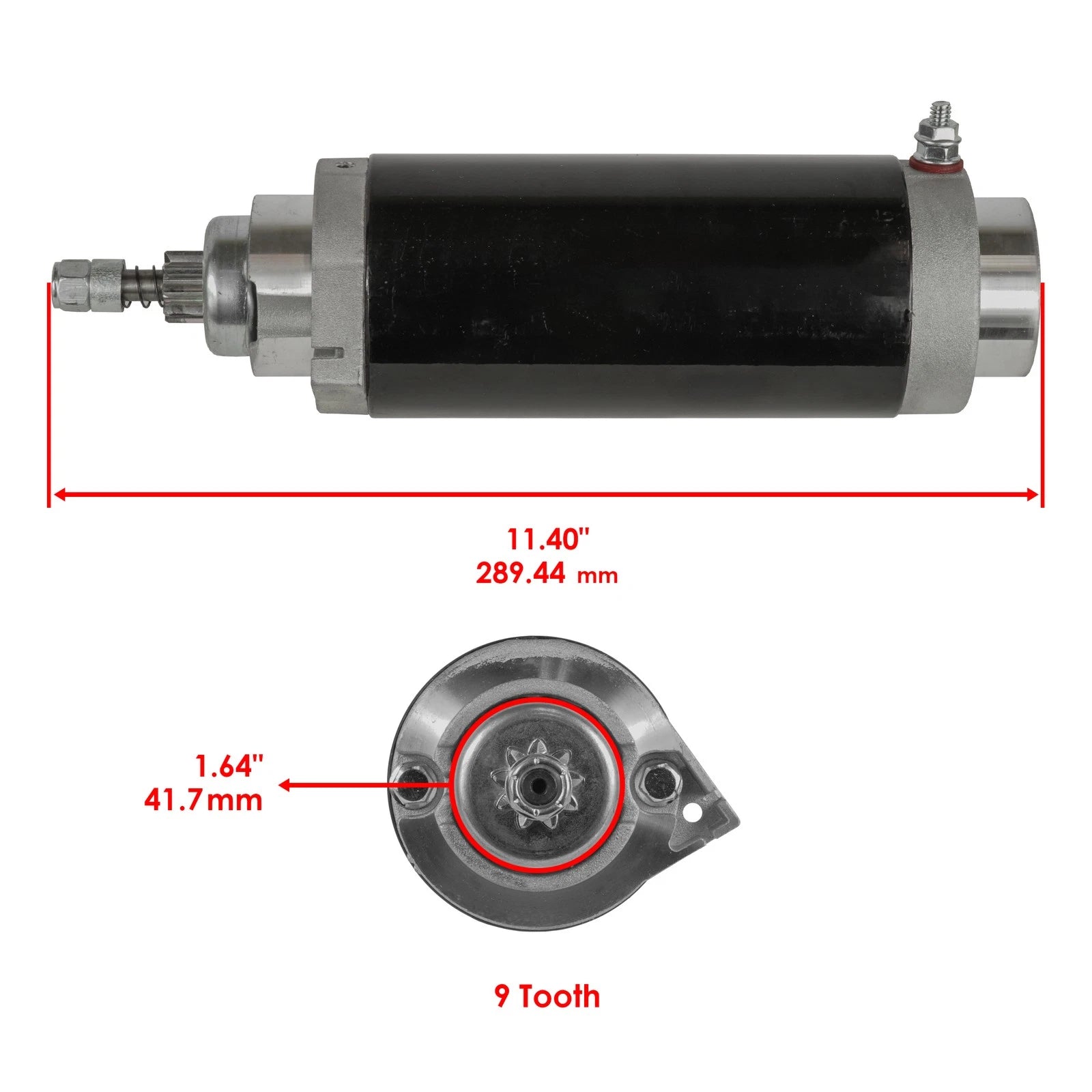 Starter for Mercury 200 200HP 200CXL 200CXXL 200L 200XL 200XXL Optimax (2000)