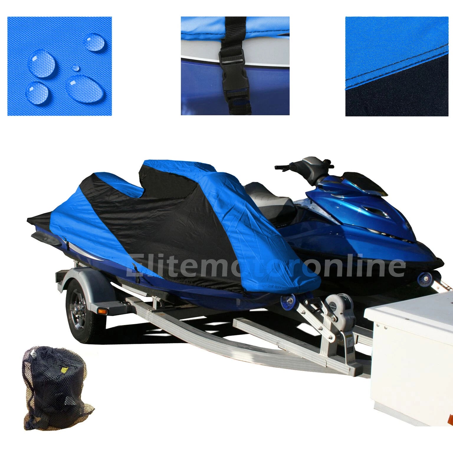 Trailerable Waterproof Cover for Yamaha Jet Ski Wave Venture (1995–2000)