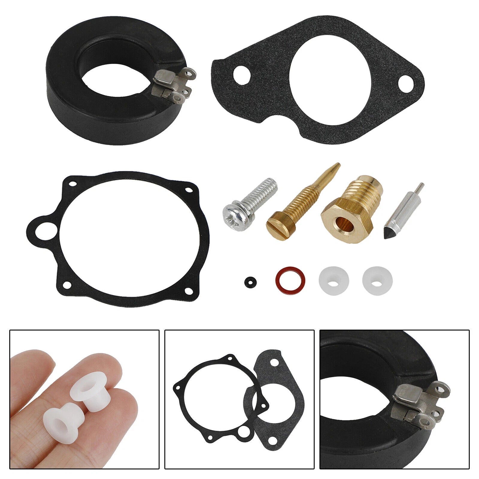 Carburetor Repair Kit 689-W0093-00 for Yamaha Outboard 25HP 30HP (2T)