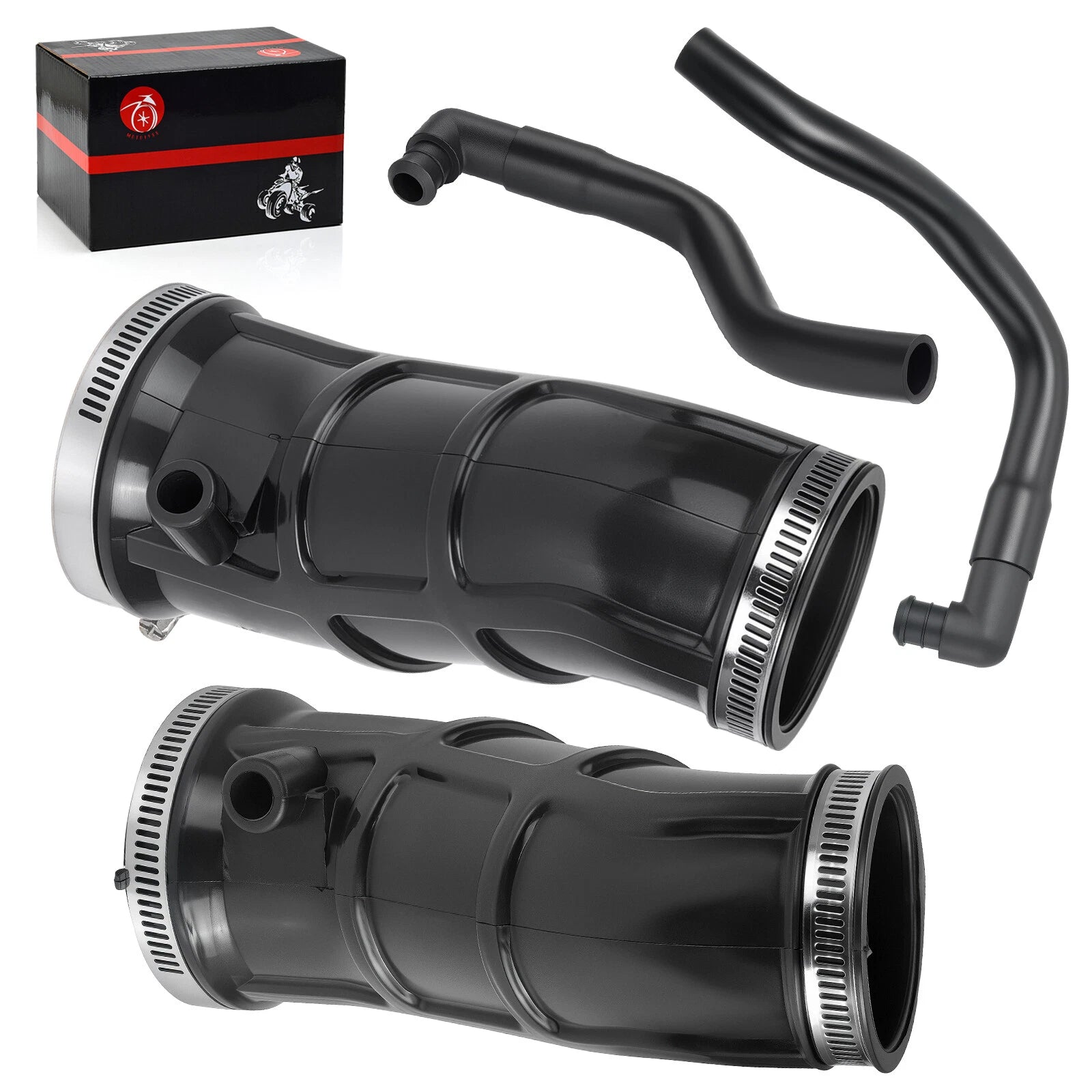 Left + Right Intake Tube & Pipe for Yamaha Raptor 660R (2001–2005)