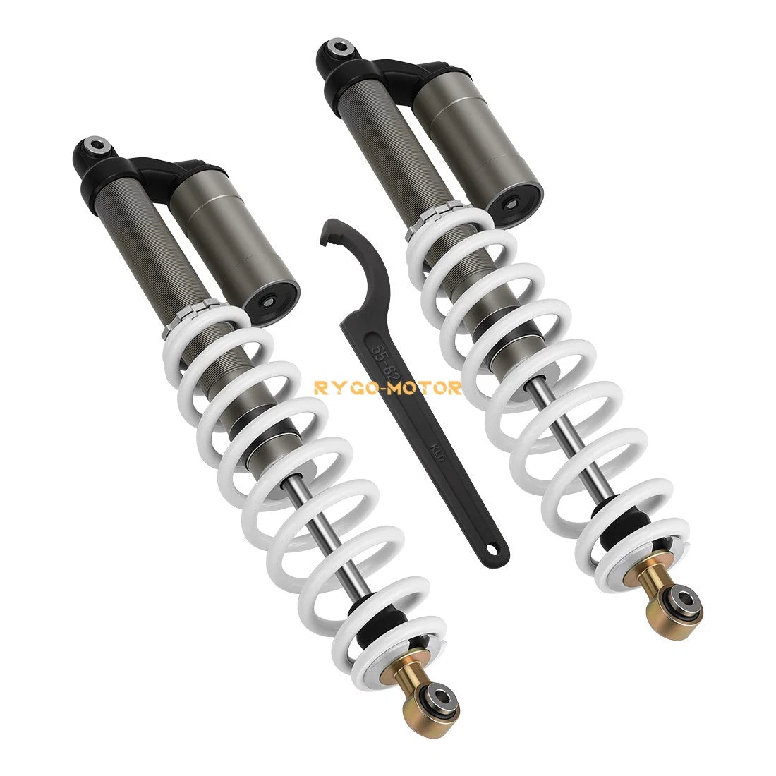 Set of 2 Rear Air Shock Absorbers for Polaris RZR S 800 EFI (2009–2012)