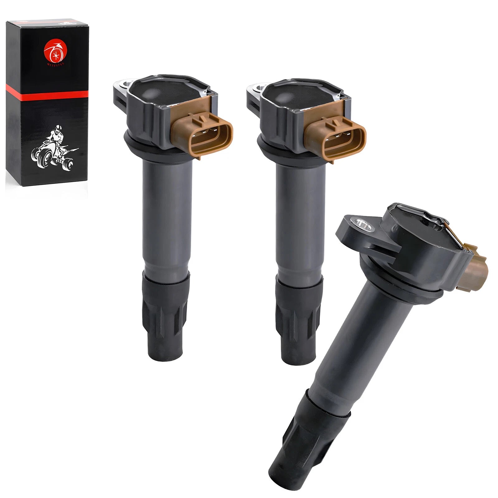 Set of 3 Ignition Coils for Sea-Doo RXP 300/RXP X 300/RXP RS 300/RXT 230 300 X