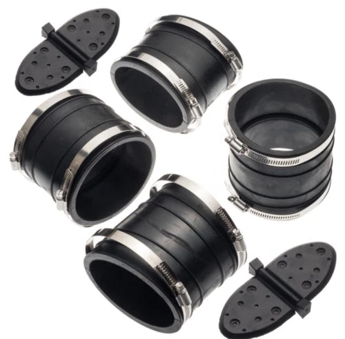 Upper & Lower Exhaust Bellows Tube Hose for Mercruiser V6 & V8 (807166A1)