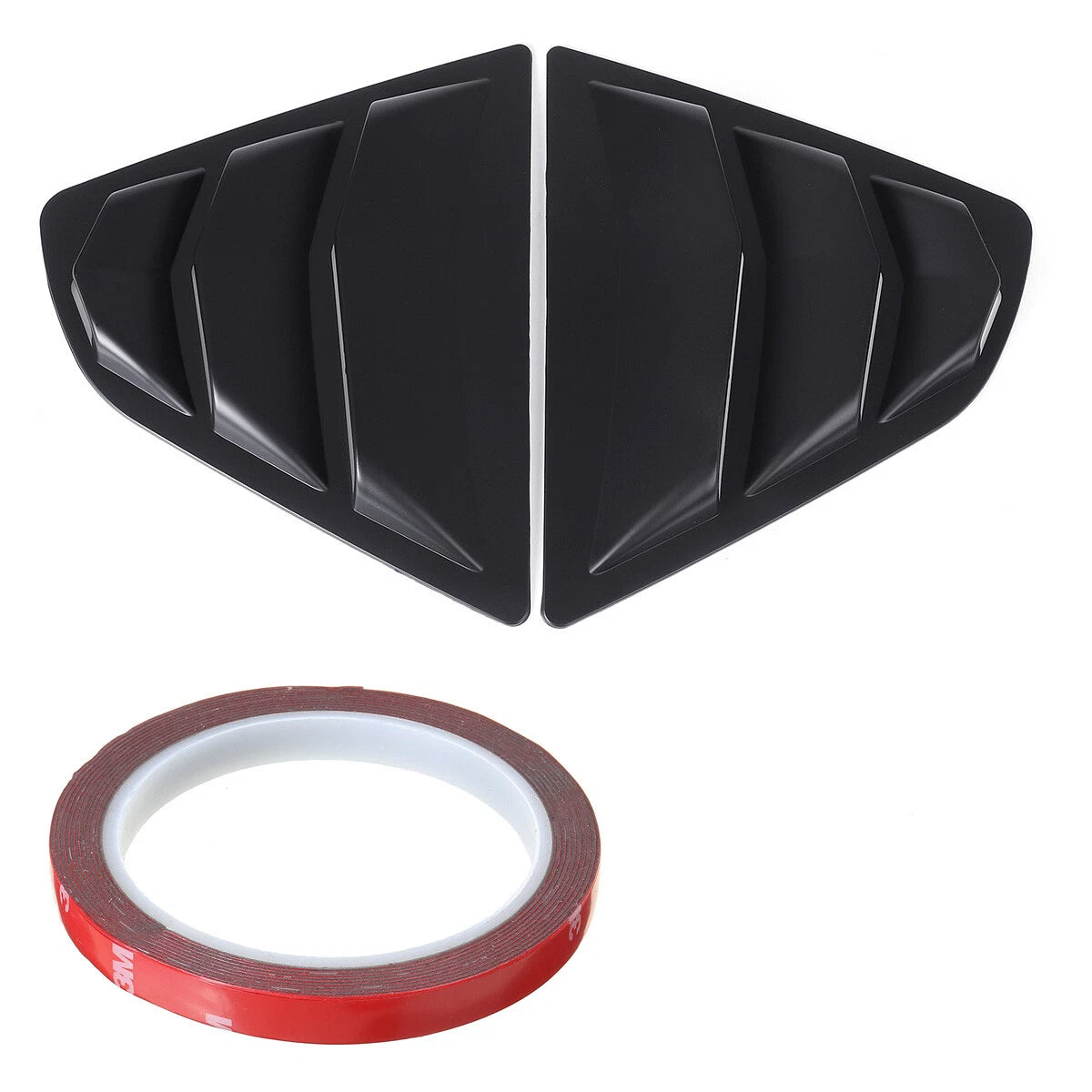 Matte Black Window Louver Sun Shade Cover for Toyota Camry (2018–2024)