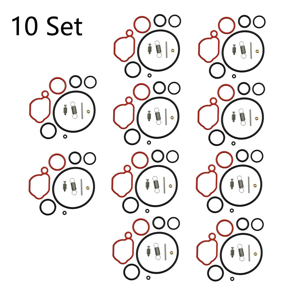 10x Carburetor Kit for Briggs & Stratton (590589, 08P502, 093J02)