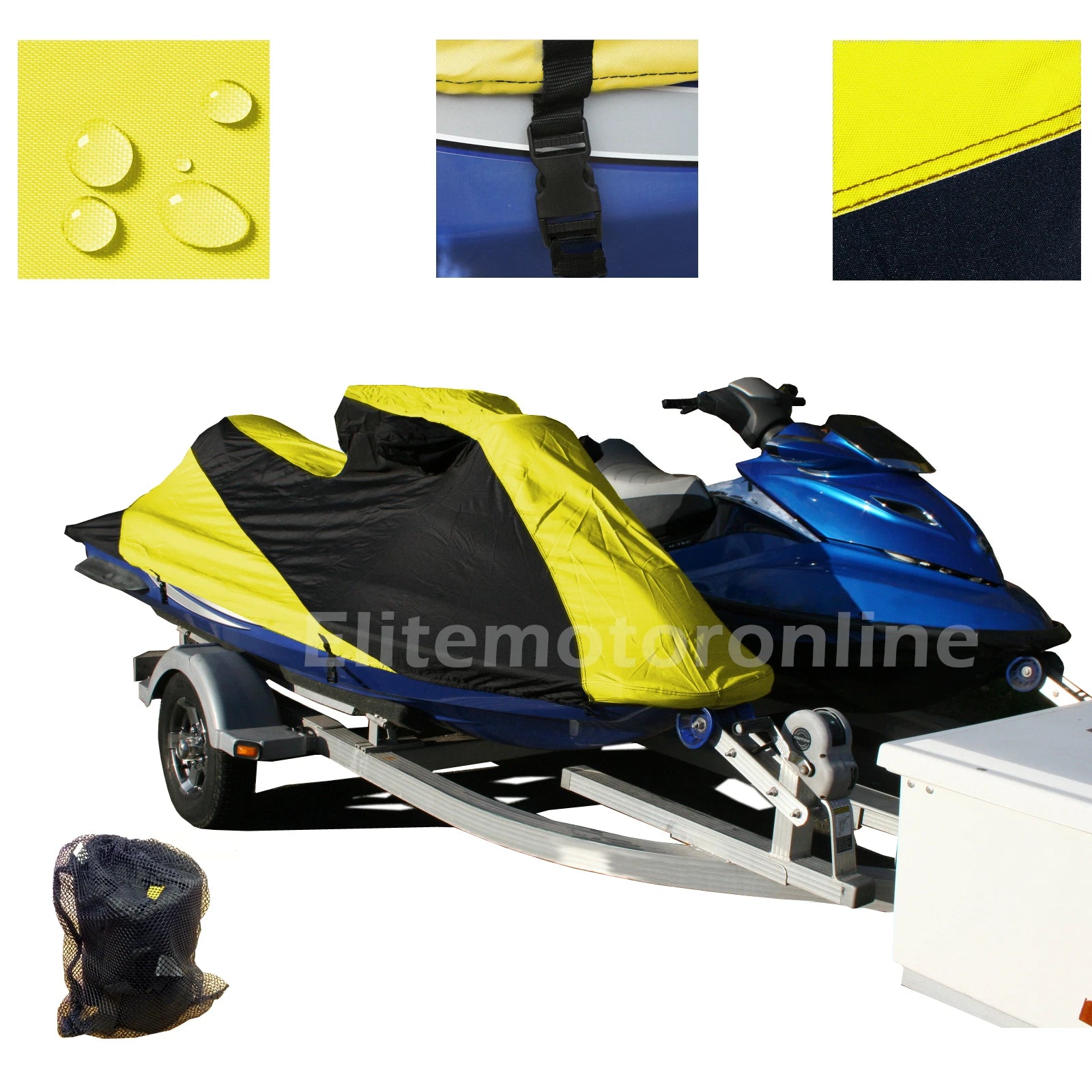 Custom Fit Trailerable Jet Ski Cover for Yamaha FX Cruiser HO (2003–2006)